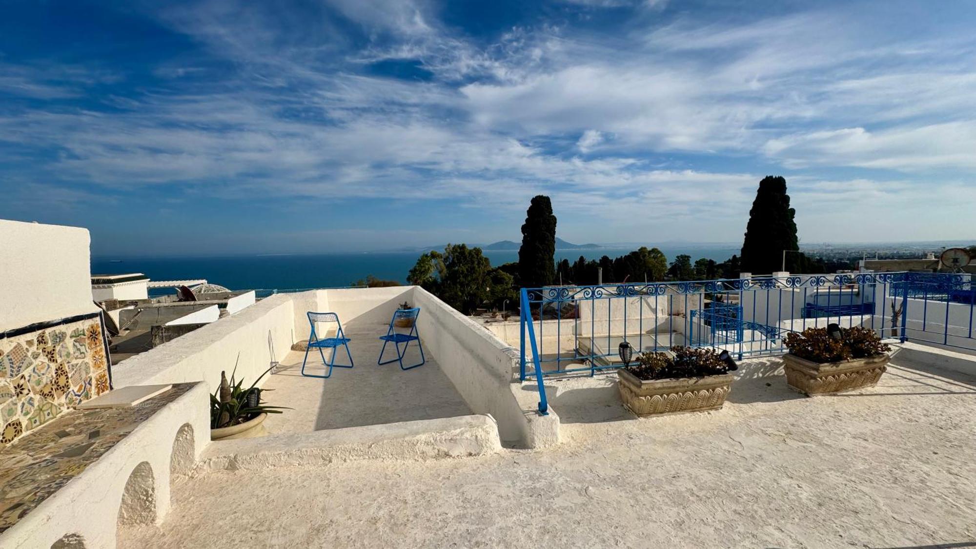 Panoramic 360 Degrees View Sidi Bousaid Sidi Bou Ali Buitenkant foto